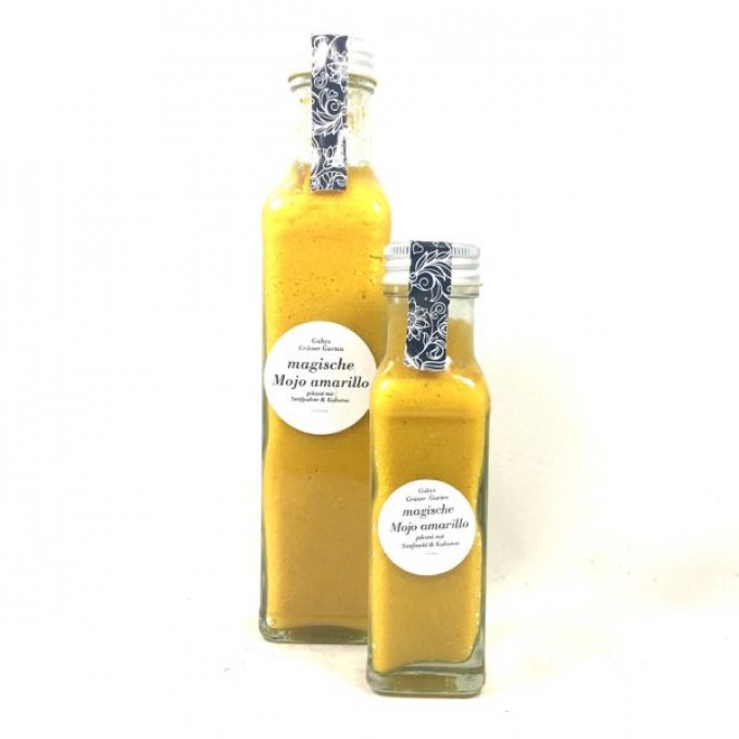 Gabys grüner Garten magische Mojo Amarillo (Salsa) 250ml Gabys grüner Garten magische Mojo Amarillo (Salsa) 250ml