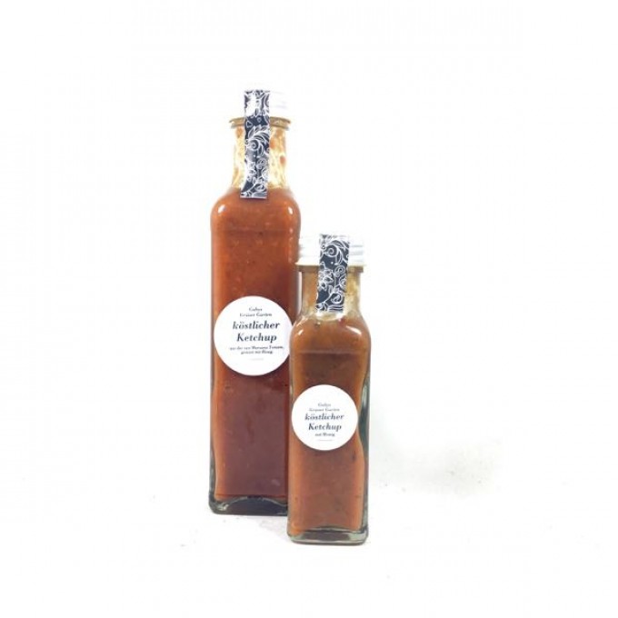 Gabys Grüner Garten
köstlicher Ketchup 250ml Gabys Grüner Garten
köstlicher Ketchup 250ml