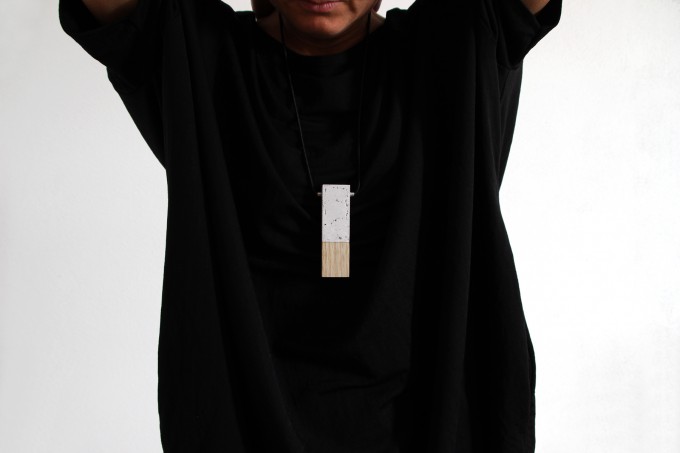 Concrete Necklace WDRT01 by ORTOGONALE Concrete Necklace WDRT01 by ORTOGONALE