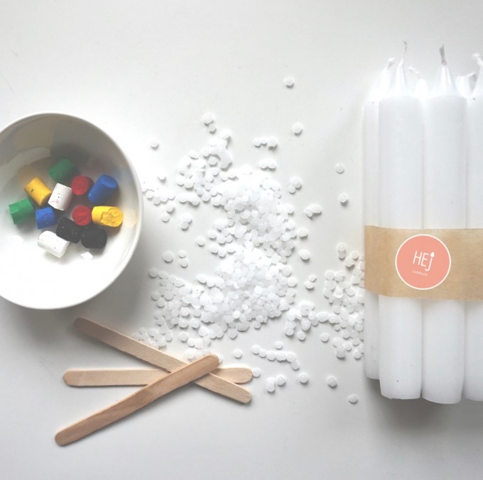 Hej Candles x Dip Dye Kerzen DIY-Box Hej Candles x Dip Dye Kerzen DIY-Box