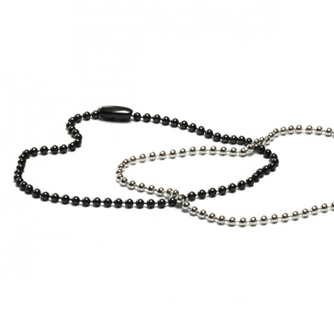 Kugelketten Armband fein in Silber oder Silber geschwärzt Kugelketten Armband fein in Silber oder Silber geschwärzt