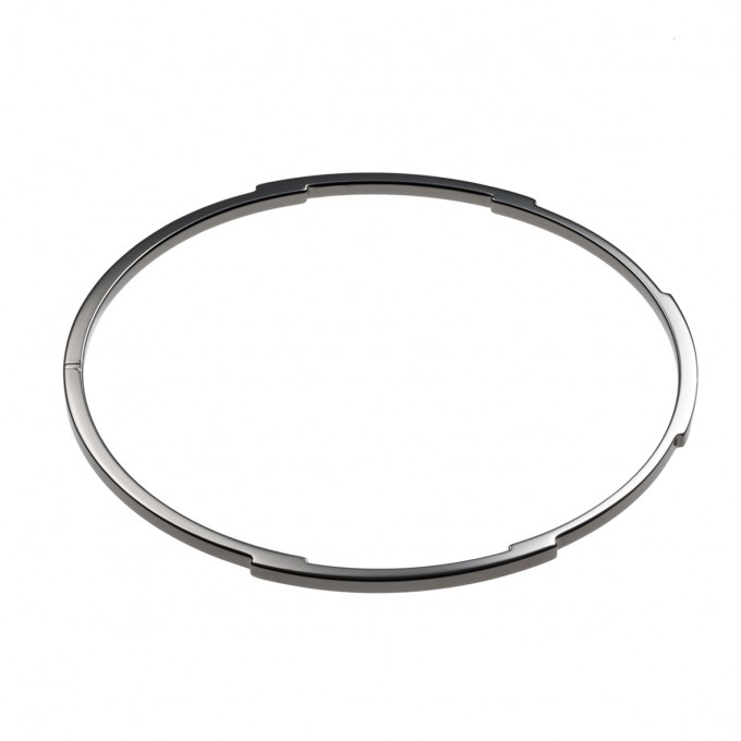 Jasmina Jovy Jewellery Decode! Bangle BRDC02 black rhodium Jasmina Jovy Jewellery Decode! Bangle BRDC02 black rhodium