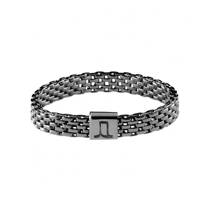 Jasmina Jovy Jewellery Decode! Mesh Ring RIDC00 fine black rhodium Jasmina Jovy Jewellery Decode! Mesh Ring RIDC00 fine black rhodium