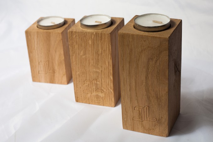 JL-Holz Kerzenhalter (3er Set) JL-Holz Kerzenhalter (3er Set)