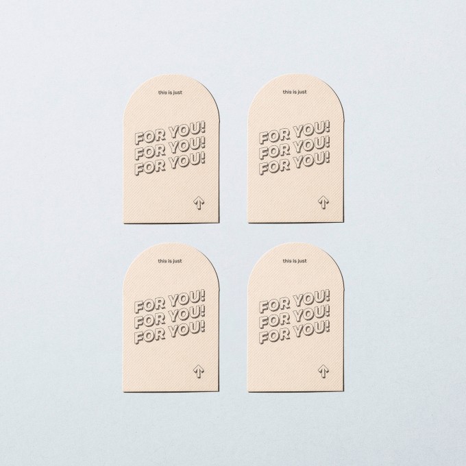 Grußkarten-Set Mini for you . stone – Jo the brand