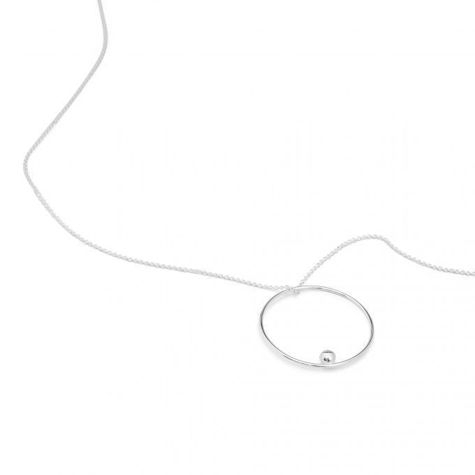 Jonathan Radetz Jewellery, Kette EFFECT, Silber 925, Sterlingsilber, Länge 43 cm, Handmade in Germany Jonathan Radetz Jewellery, Kette EFFECT, Silber 925, Sterlingsilber, Länge 43 cm, Handmade in Germany