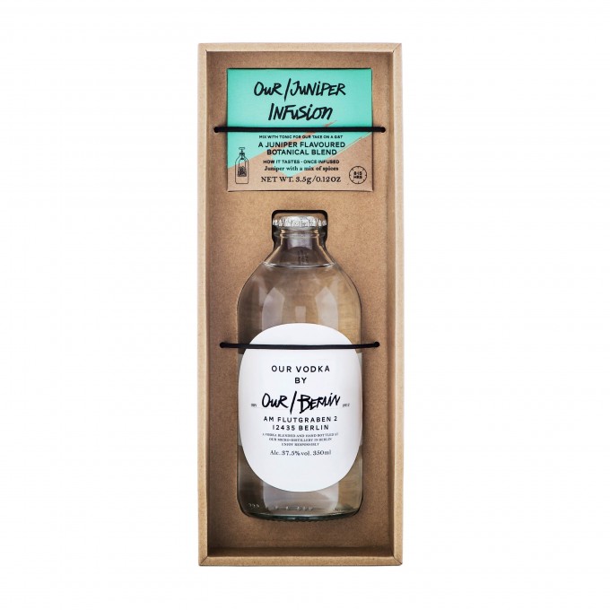 Our/Berlin Vodka Infusion Kit - Juniper Our/Berlin Vodka Infusion Kit - Juniper