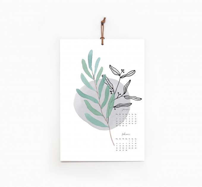 Kruth Design KALENDER 2020 / BOTANICAL Kruth Design KALENDER 2020 / BOTANICAL