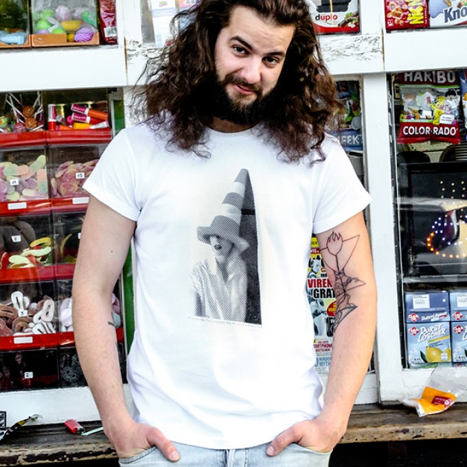 KINDERGELD ORGANIC Mens Roll Sleeve T-Shirt "RÜDIGER" KINDERGELD ORGANIC Mens Roll Sleeve T-Shirt "RÜDIGER"