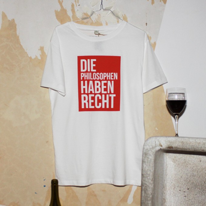 KINDERGELD ORGANIC Mens Classic T-Shirt "WILHELM" (DIE PHILOSOPHEN HABEN RECHT) KINDERGELD ORGANIC Mens Classic T-Shirt "WILHELM" (DIE PHILOSOPHEN HABEN RECHT)