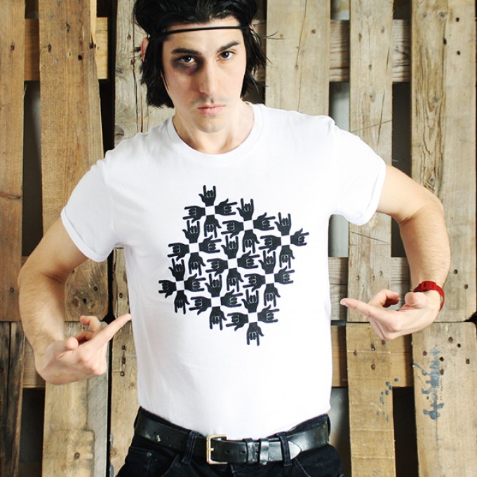 KINDERGELD ORGANIC Mens Roll Sleeve T-Shirt "FRANZ" KINDERGELD ORGANIC Mens Roll Sleeve T-Shirt "FRANZ"