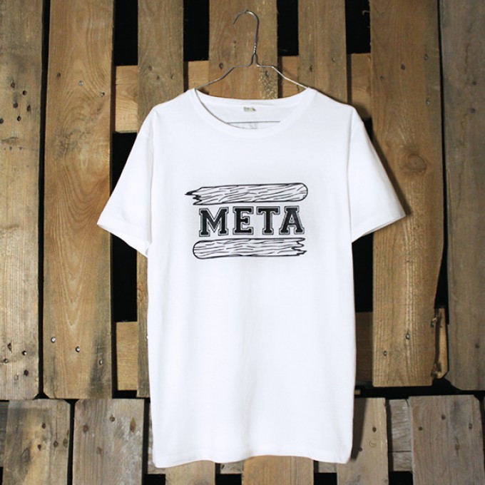 KINDERGELD ORGANIC Classic T-Shirt "BERND" (META) weiß KINDERGELD ORGANIC Classic T-Shirt "BERND" (META) weiß
