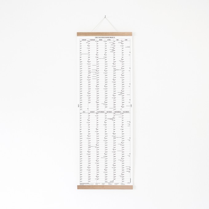 KLEINWAREN / VON LAUFENBERG Der lange Wandkalender 2021 mit Posterleiste KLEINWAREN / VON LAUFENBERG Der lange Wandkalender 2021 mit Posterleiste