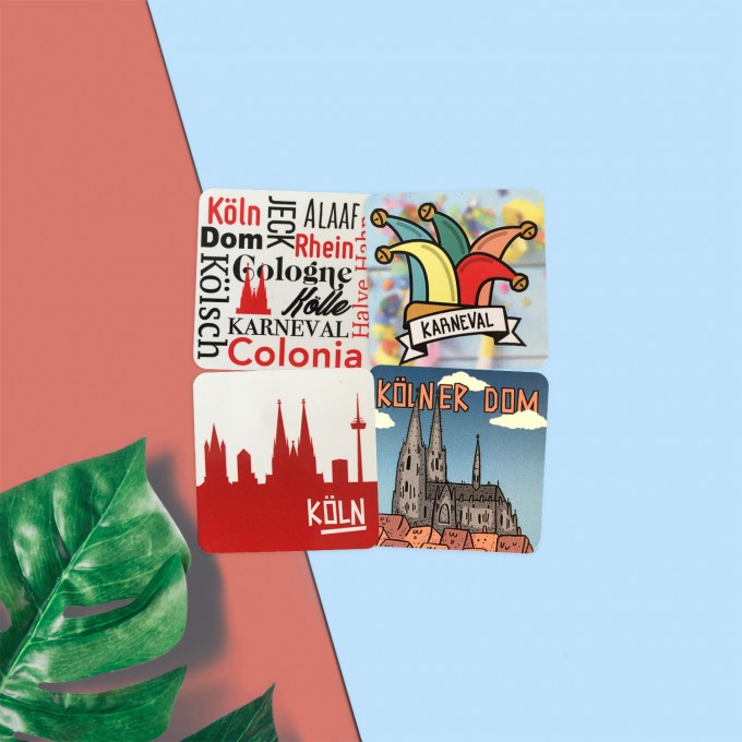 Stadtliebe® | Köln Flexible Magneten im 4er Set II Stadtliebe® | Köln Flexible Magneten im 4er Set II