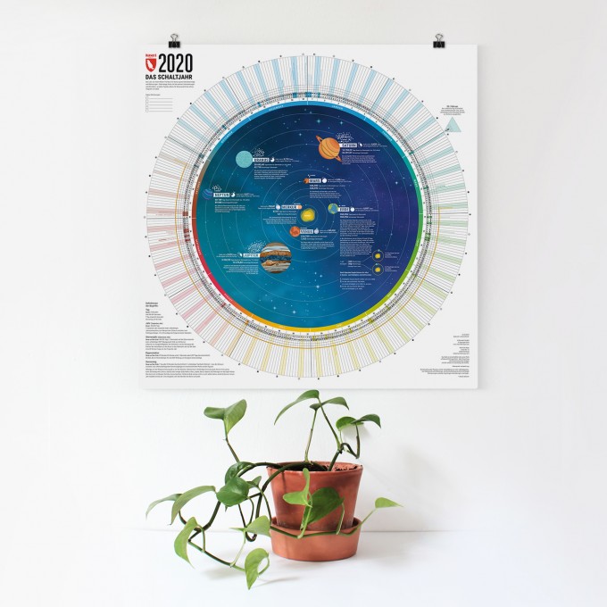Jahreskalender 2020 von Marmota Maps Jahreskalender 2020 von Marmota Maps