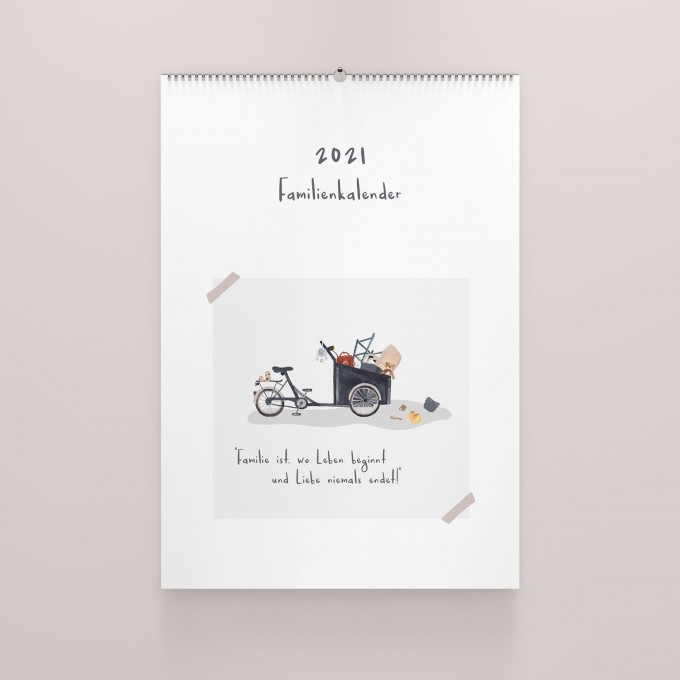 Familienkalender 2021 A3 - elliet Familienkalender 2021 A3 - elliet