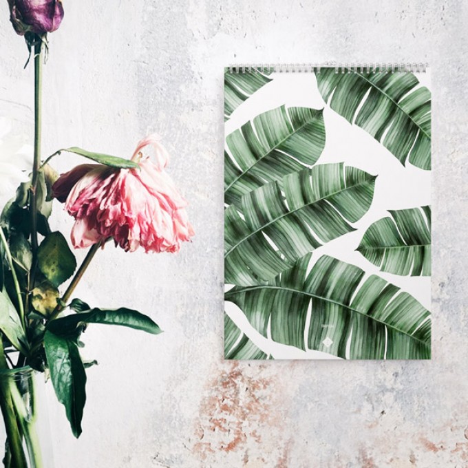 typealive Wandkalender / Tropical typealive Wandkalender / Tropical