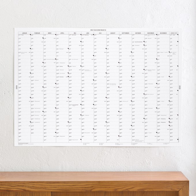 KLEINWAREN / VON LAUFENBERG – Der Wandkalender 2020 KLEINWAREN / VON LAUFENBERG – Der Wandkalender 2020