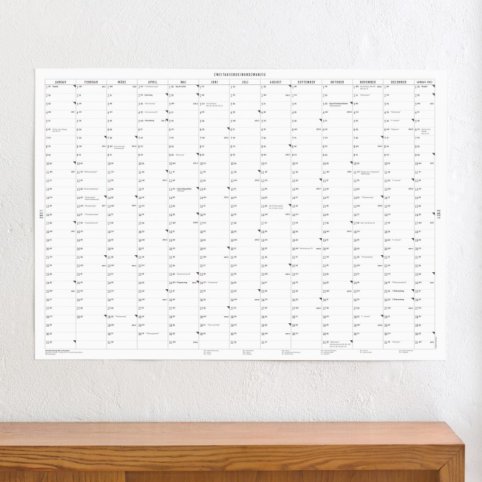 KLEINWAREN / VON LAUFENBERG Der Wandkalender 2021 KLEINWAREN / VON LAUFENBERG Der Wandkalender 2021
