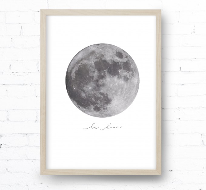 Kruth Design POSTER / LA LUNE Kruth Design POSTER / LA LUNE