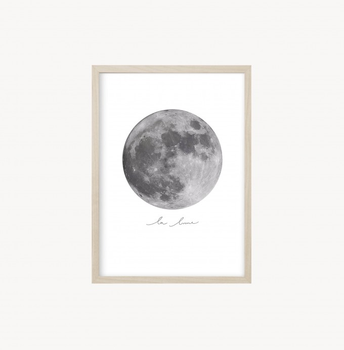 Kruth Design POSTER / LA LUNE Kruth Design POSTER / LA LUNE