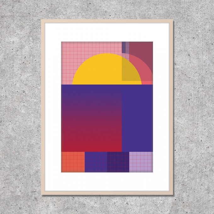 Look at me! Fine Art Print "Caravan Holiday" (DIN A2) Look at me! Fine Art Print "Caravan Holiday" (DIN A2)