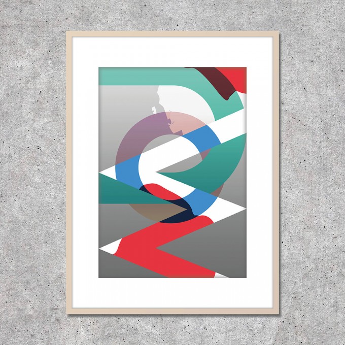 Look at me! Fine Art Print "Or never I" (DIN A2) Look at me! Fine Art Print "Or never I" (DIN A2)