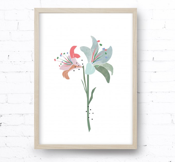 Kruth Design POSTER / LILY Kruth Design POSTER / LILY