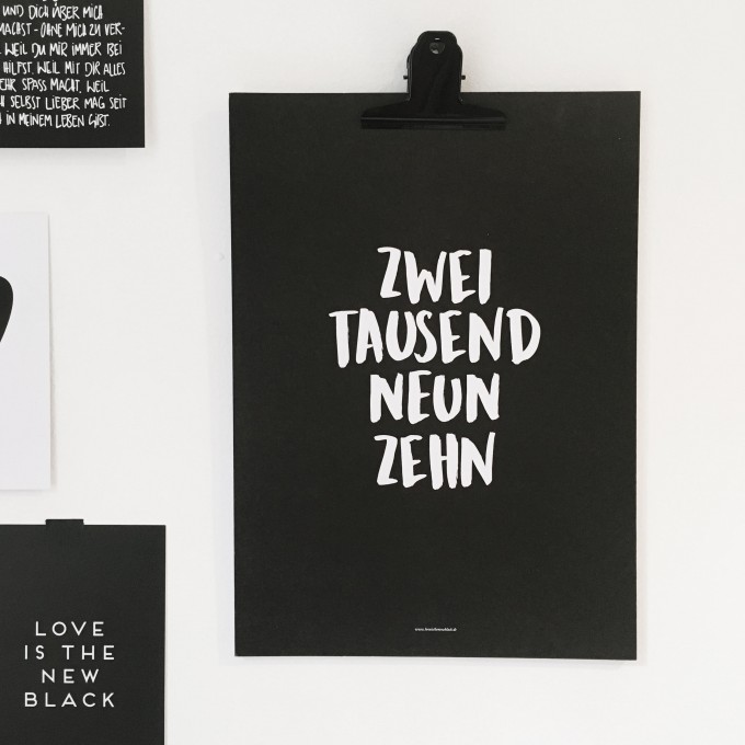 Love is the new black – Kalender 2019 Love is the new black – Kalender 2019