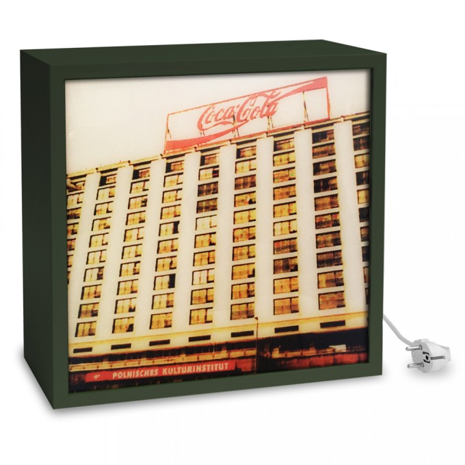 COGNOSCO Leuchtkasten - 37 x 37 cm: Plattenbau Berlin COGNOSCO Leuchtkasten - 37 x 37 cm: Plattenbau Berlin