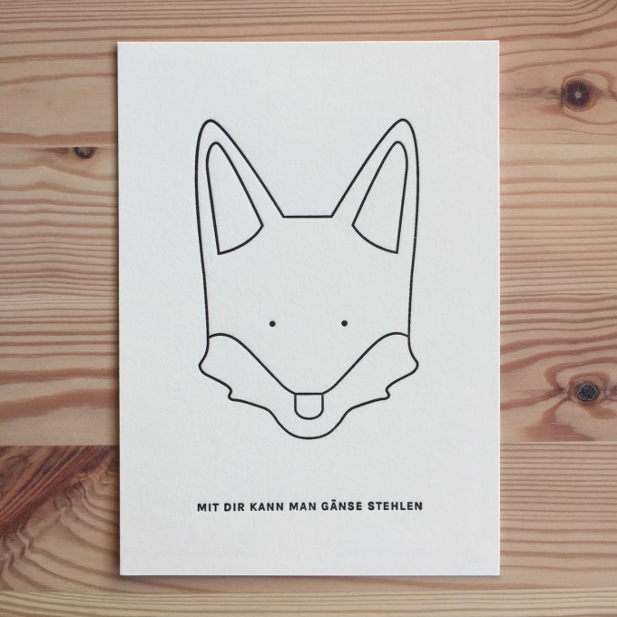 Papragout Letterpress Fuchs Papragout Letterpress Fuchs