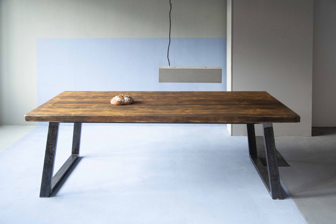 FraaiBerlin – Lidet/Loren Rohstahl 220 x 100 cm mit zwei Ansteckplatten á 50 cm FraaiBerlin – Lidet/Loren Rohstahl 220 x 100 cm mit zwei Ansteckplatten á 50 cm