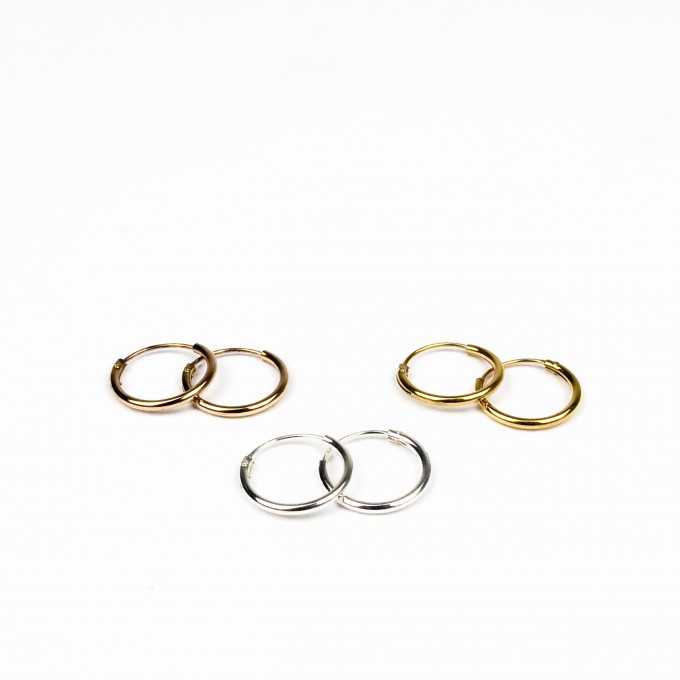 ST'ATOUR MAGDA – Creolen 10 mm in Silber // Gold // Roségold ST'ATOUR MAGDA – Creolen 10 mm in Silber // Gold // Roségold