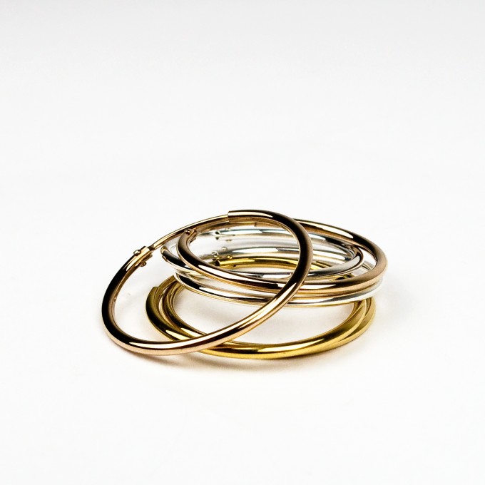ST'ATOUR MAGDA – Creolen 12 mm in Silber // Gold // Roségold ST'ATOUR MAGDA – Creolen 12 mm in Silber // Gold // Roségold