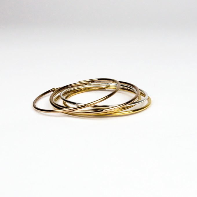 ST'ATOUR MAGDA – Creolen 44 mm in Gold, Silber oder Roségold ST'ATOUR MAGDA – Creolen 44 mm in Gold, Silber oder Roségold