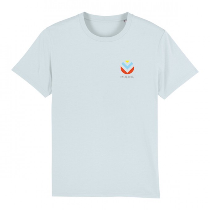 MULINU | UNISEX T-SHIRT Bio Baumwolle Babyblau MULINU | UNISEX T-SHIRT Bio Baumwolle Babyblau