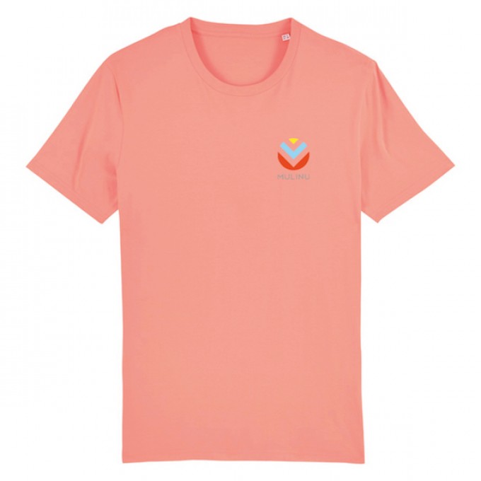 MULINU | UNISEX T-SHIRT Bio Baumwolle Sunset Orange MULINU | UNISEX T-SHIRT Bio Baumwolle Sunset Orange
