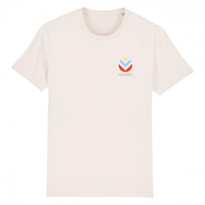 MULINU | UNISEX T-SHIRT Bio Baumwolle Vintage Weiß MULINU | UNISEX T-SHIRT Bio Baumwolle Vintage Weiß