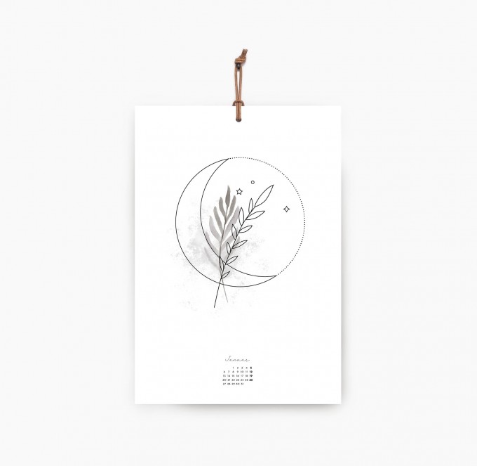 Kruth Design KALENDER 2020 / MOON Kruth Design KALENDER 2020 / MOON