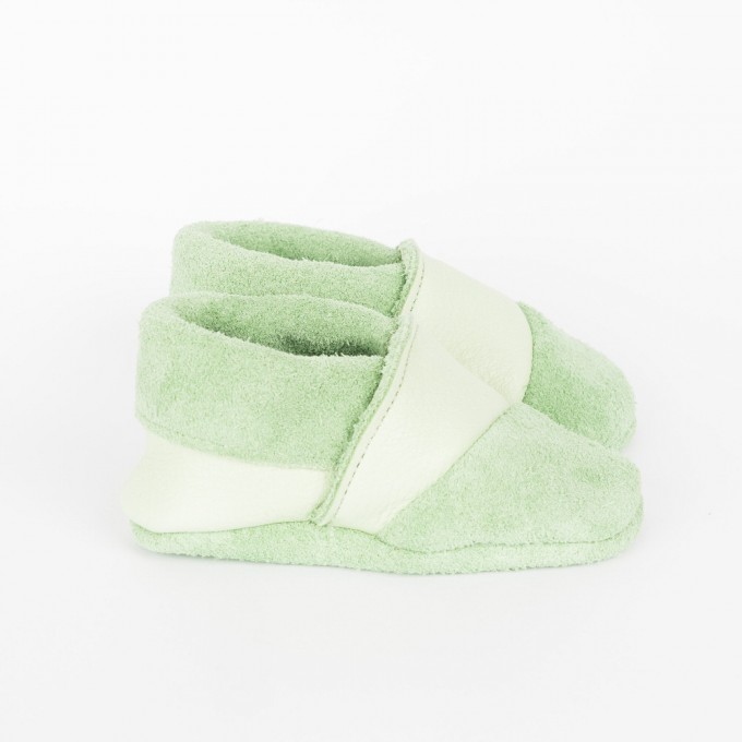 Franziska Klee Babyschuhe MOQ // Mint Franziska Klee Babyschuhe MOQ // Mint