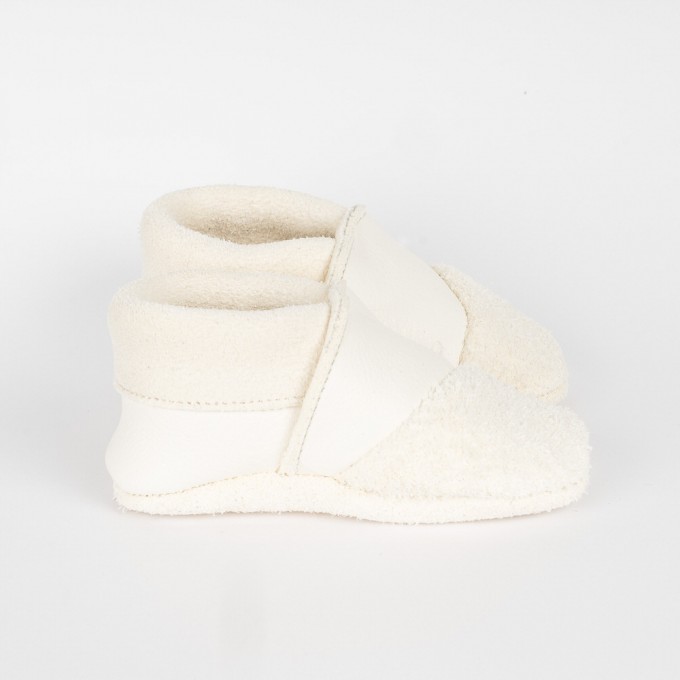 Franziska Klee Babyschuhe MOQ // Creme Franziska Klee Babyschuhe MOQ // Creme