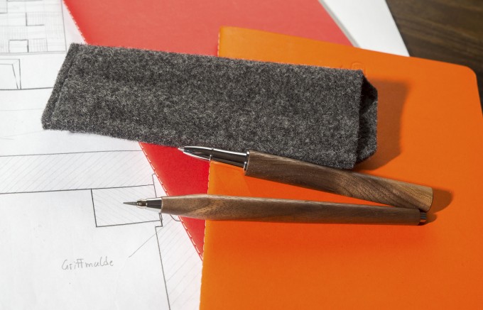 Fallminenstift 2mm aus Nussbaum von Holzmanufaktur Matthias Reichel