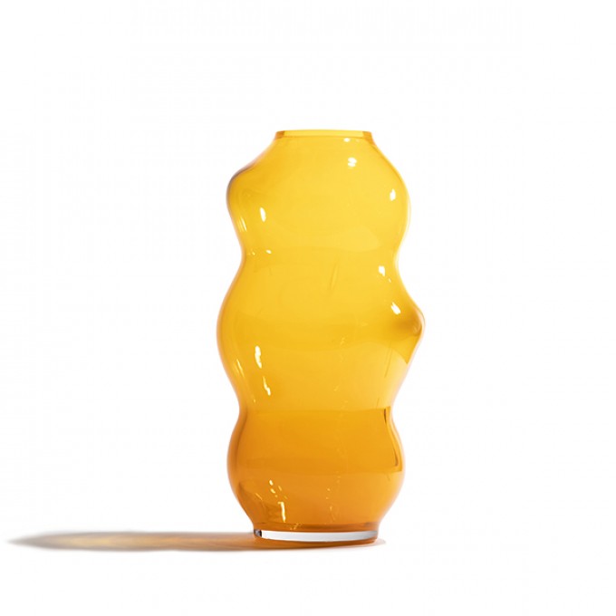 FUNDAMENTAL BERLIN - MUSE VASE L - SAFRAN FUNDAMENTAL BERLIN - MUSE VASE L - SAFRAN