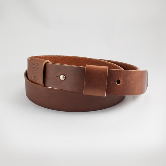 MORITZ WENZ Gürtelriemen Dorn Serie Flöz (braun) MORITZ WENZ Gürtelriemen Dorn Serie Flöz (braun)