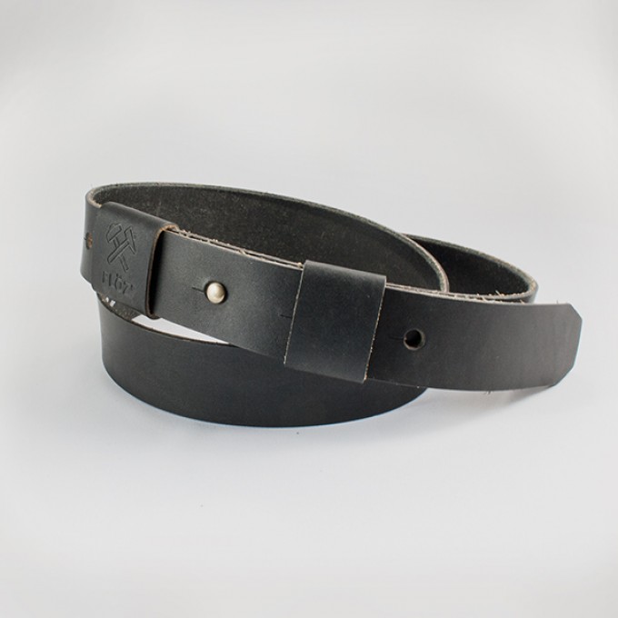 MORITZ WENZ Gürtelriemen Dorn Serie Flöz (schwarz) MORITZ WENZ Gürtelriemen Dorn Serie Flöz (schwarz)