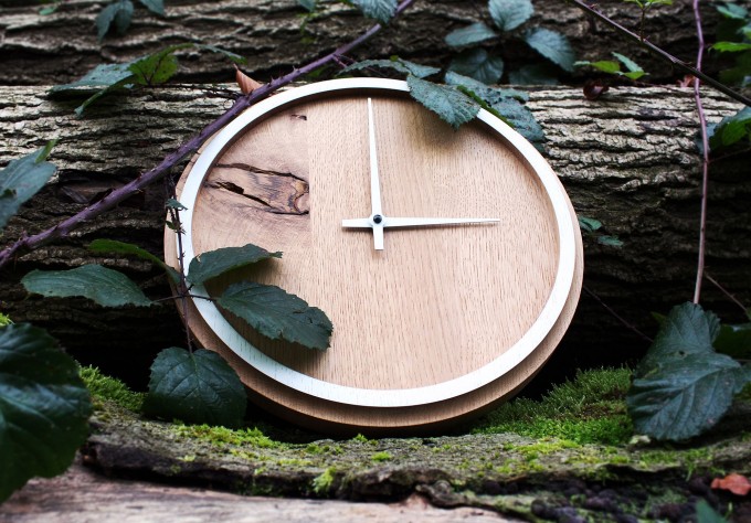 OTONO-DESIGN Wanduhr Madera Eiche OTONO-DESIGN Wanduhr Madera Eiche