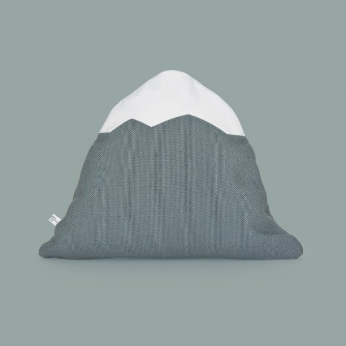 Markrún Herdubreid Bergkissen Grau-Blau Markrún Herdubreid Bergkissen Grau-Blau