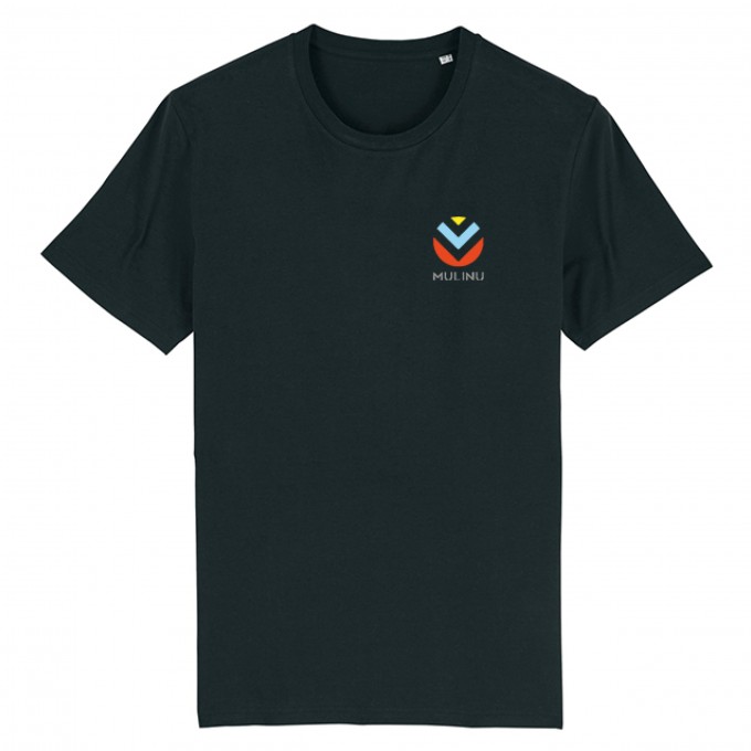 MULINU | UNISEX T-SHIRT Bio Baumwolle Schwarz MULINU | UNISEX T-SHIRT Bio Baumwolle Schwarz