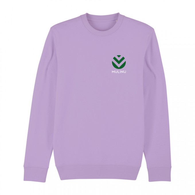 MULINU | UNISEX RUNDHALS-SWEATSHIRT Bio Baumwolle Lavendel MULINU | UNISEX RUNDHALS-SWEATSHIRT Bio Baumwolle Lavendel