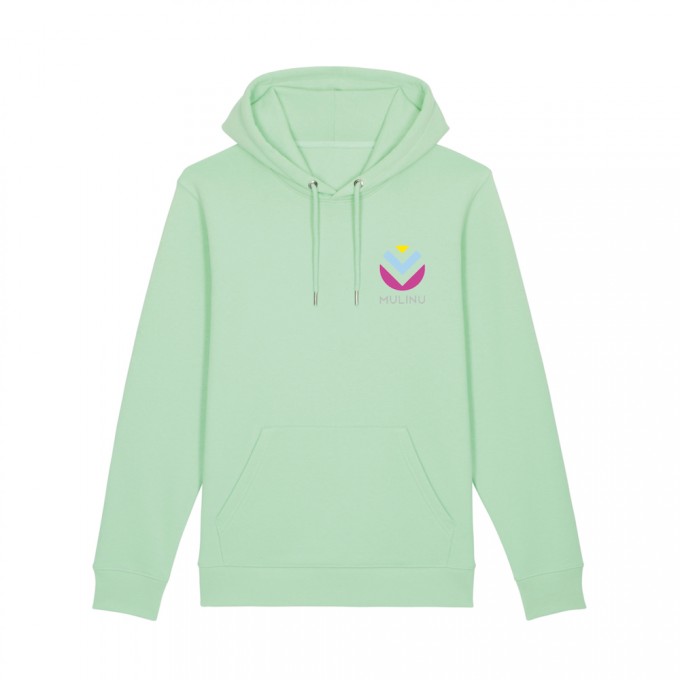 MULINU | UNISEX HOODIE Bio Baumwolle Mint MULINU | UNISEX HOODIE Bio Baumwolle Mint